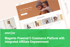Magento-Powered E-Commerce Platform with Integrated Affiliate Empowerment